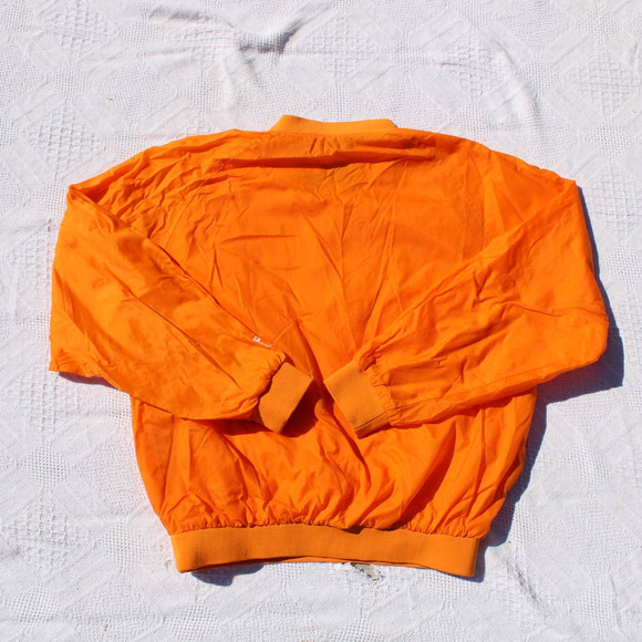 Vintage Logo 7 UT Tennessee Volunteers Orange Windbreaker pullover Large - Picture 5 of 10